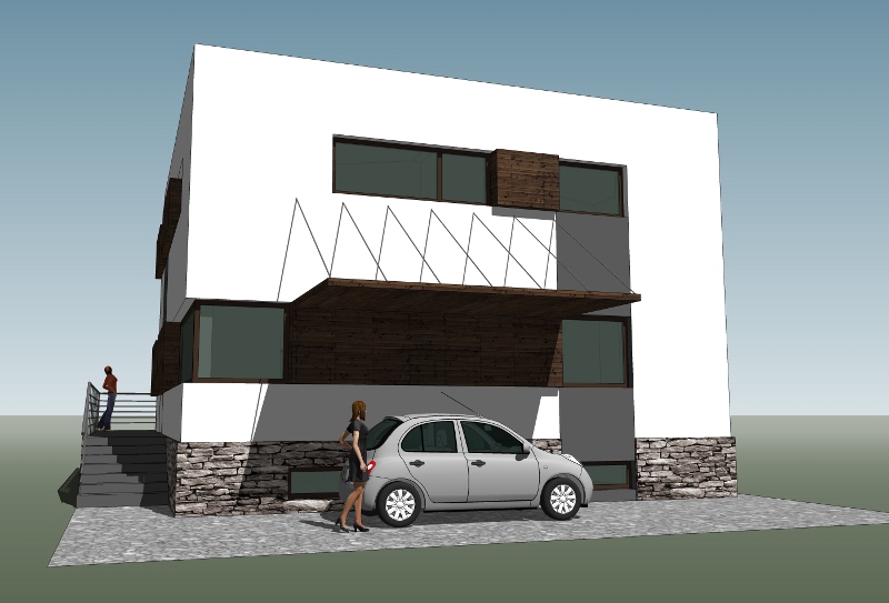 Przebudowa domu jednorodzinnego z lat 80 tych