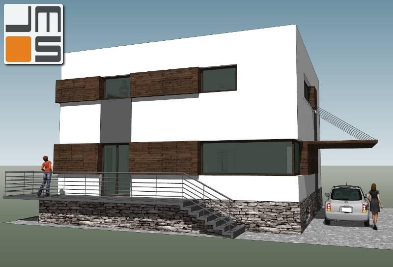 Adaptacja domu jednorodzinnego typu kostka.