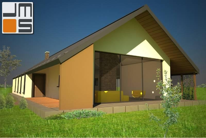 Projekt elewacji zachodniej - wielkie okno na świat