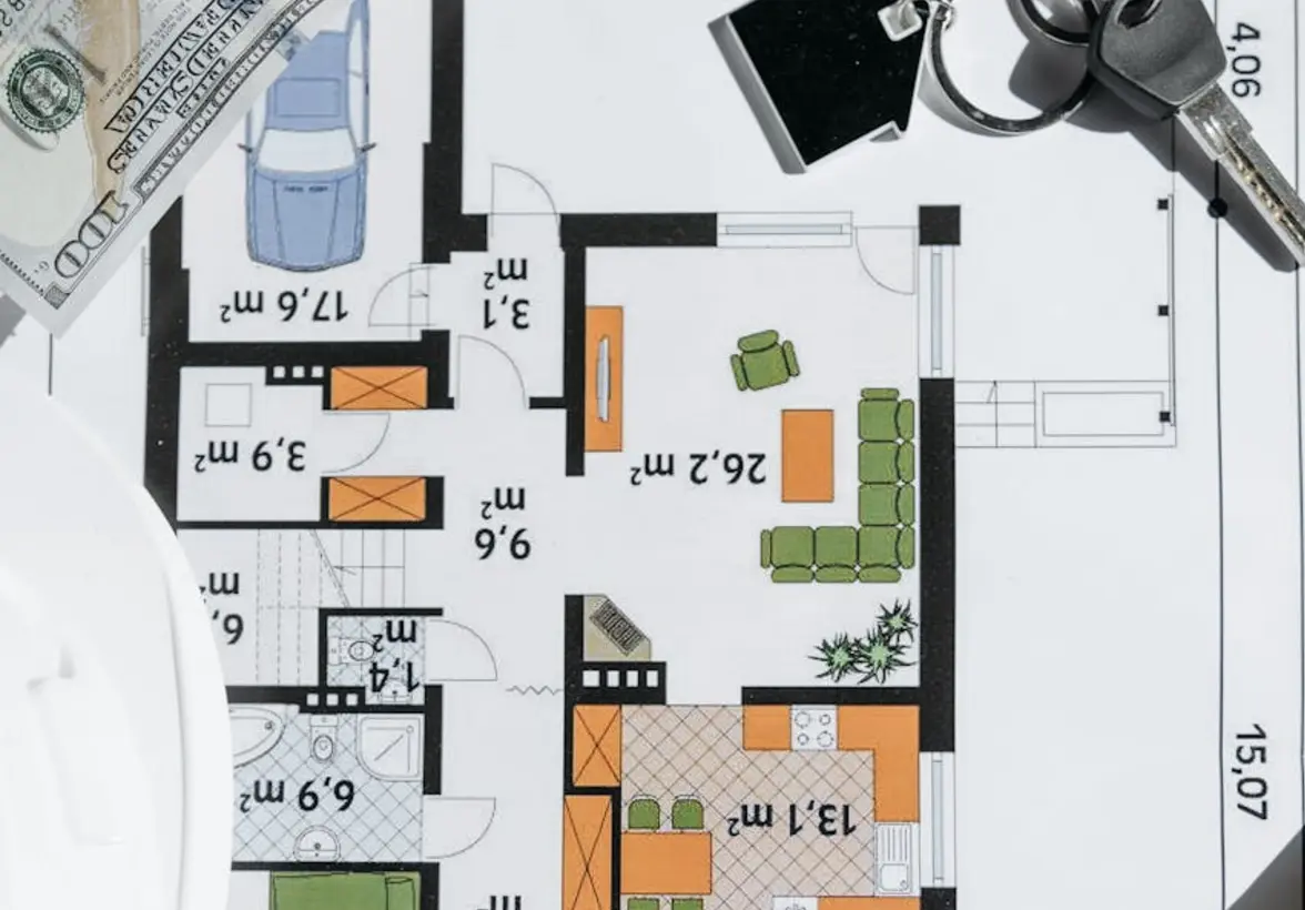 Wykres wzrostów kosztów budowy domów jednorodzinnych 100, 140 i 200 m2 w Polsce w latach 2017–2022
