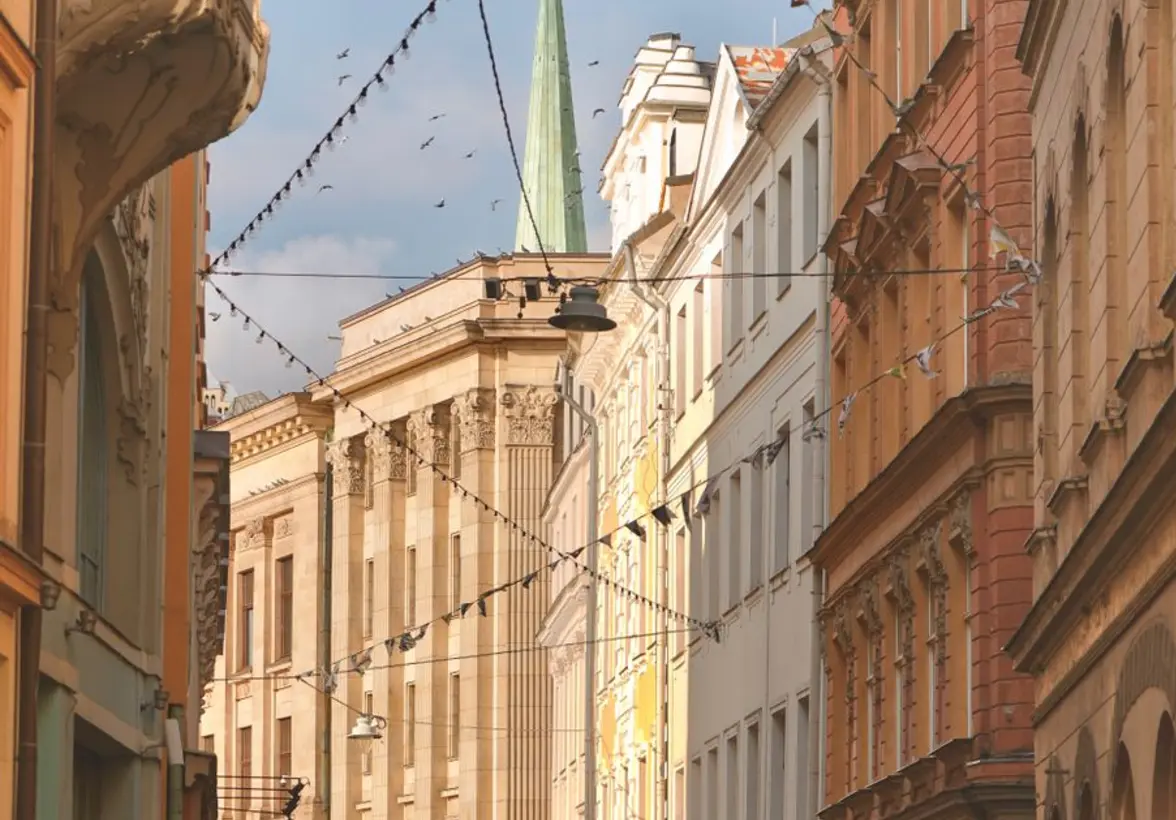 Projekt deptaku na Starym Mieście w Szczecinie na ul. Świętego Ducha z rekreacyjnym placem